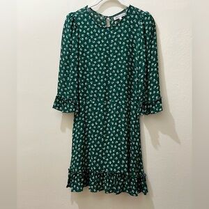 Reformation Doutzen Dress in Chive, Size 4 (fits small)